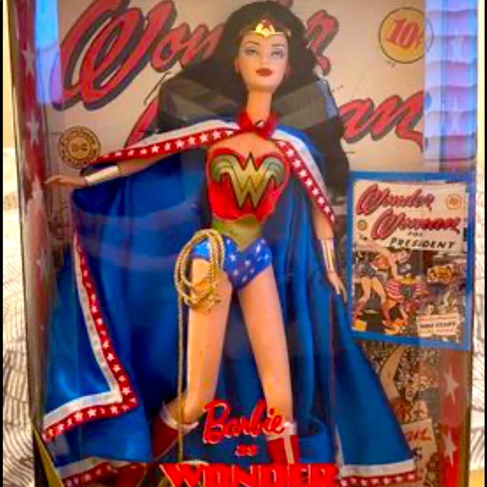 Wonder Woman barbie doll collections